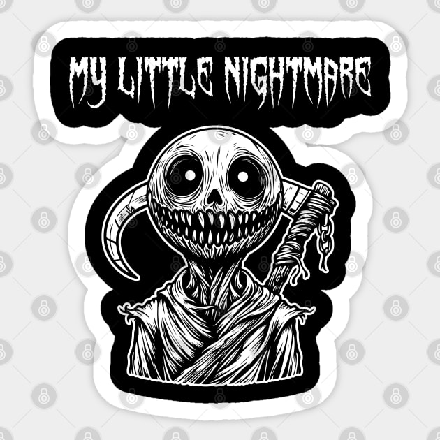 My Little Nightmare 52 Sticker by Grave Digs